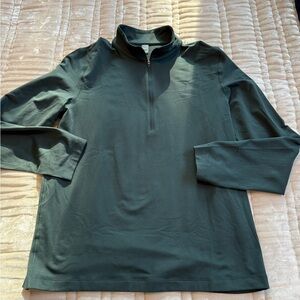 NWOT Lululemon Forest Green Zip Pullover